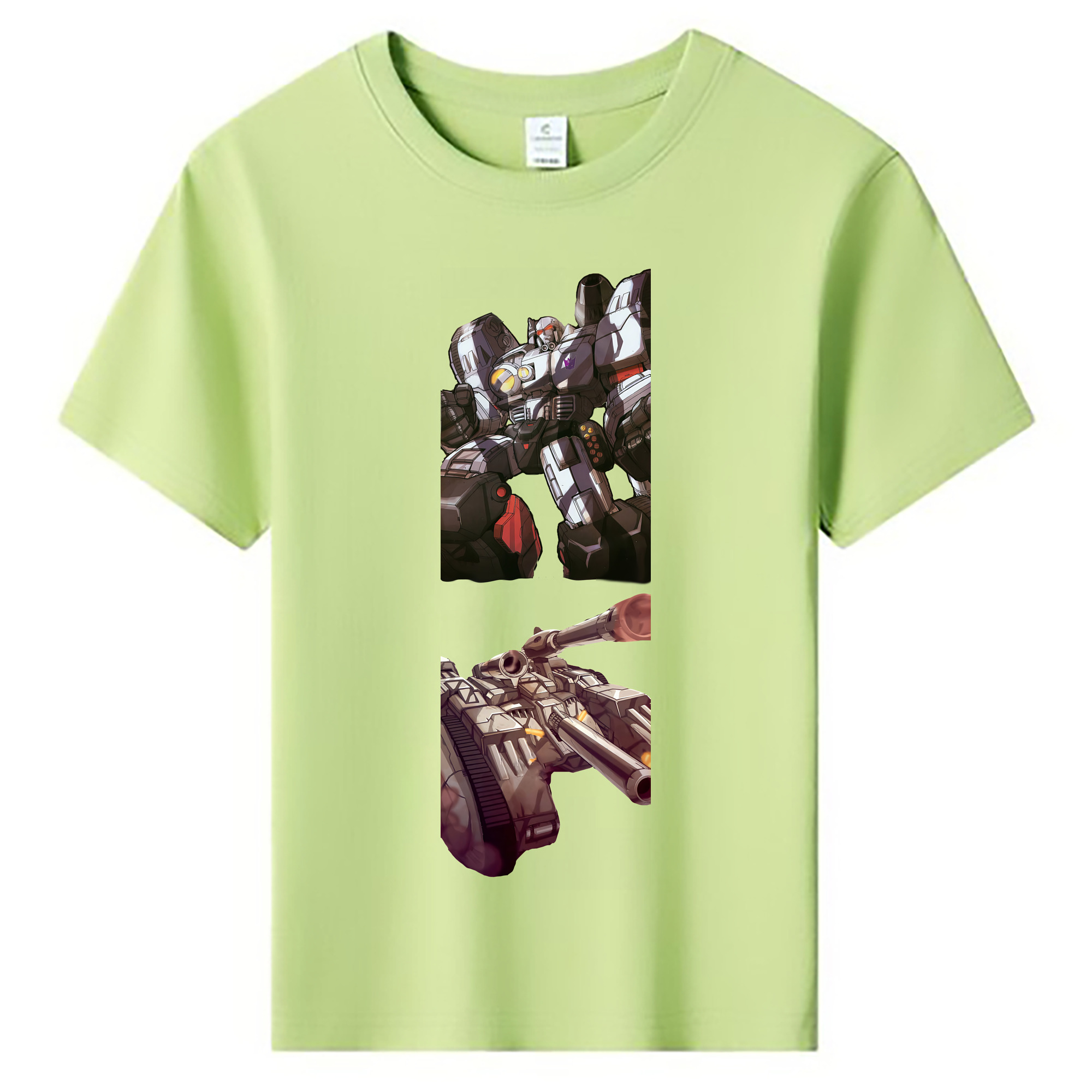 （画像用） Transformers トランスフォーマー 綿100％キッズTシャツ（フロントプリント）